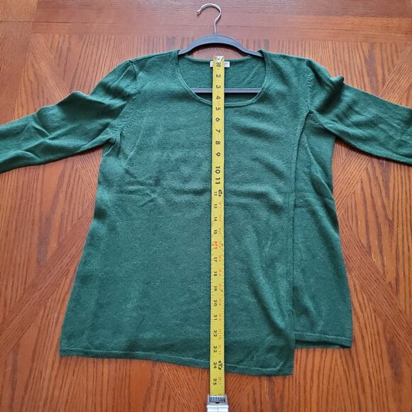 J. Jill Green asymmetrical sweater - Picture 8 of 9